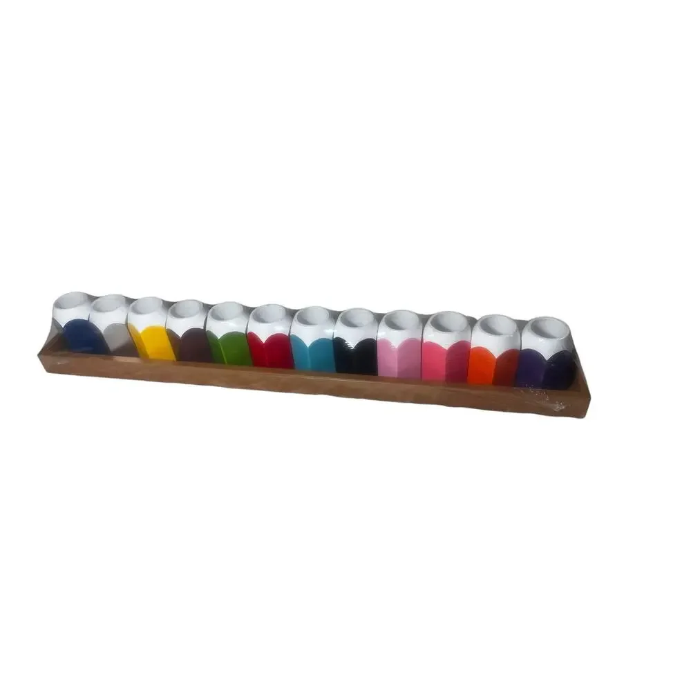 Set of 12 Pencil Shaped Pen & Pencil Holders  for Teachers and Kids of All Ages